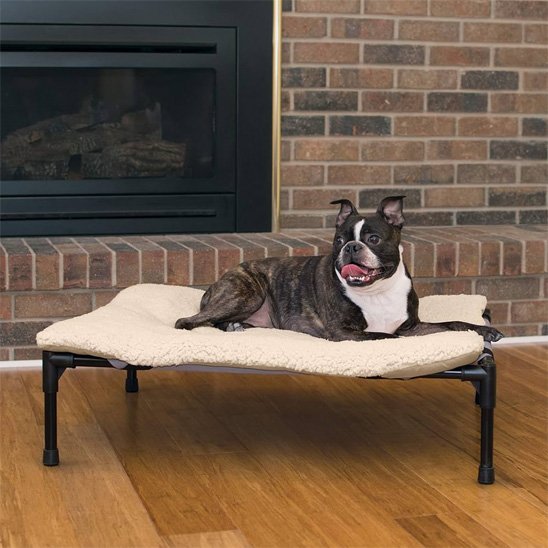 Lit-pour-chien-sureleve-pour-tous-chiens