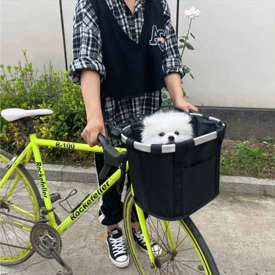 Panier-velo-chien-confortable