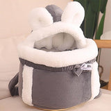 Sac-de-transport-chien-gris