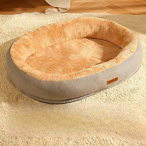 meilleur-lit-orthopedique-gris-claire