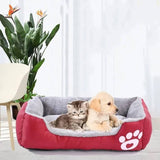 panier-chien-anti-stress-resistant-rouge-vife